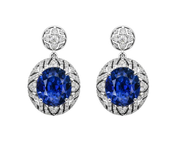 Diamond earrings PNG image    图片编号:6704