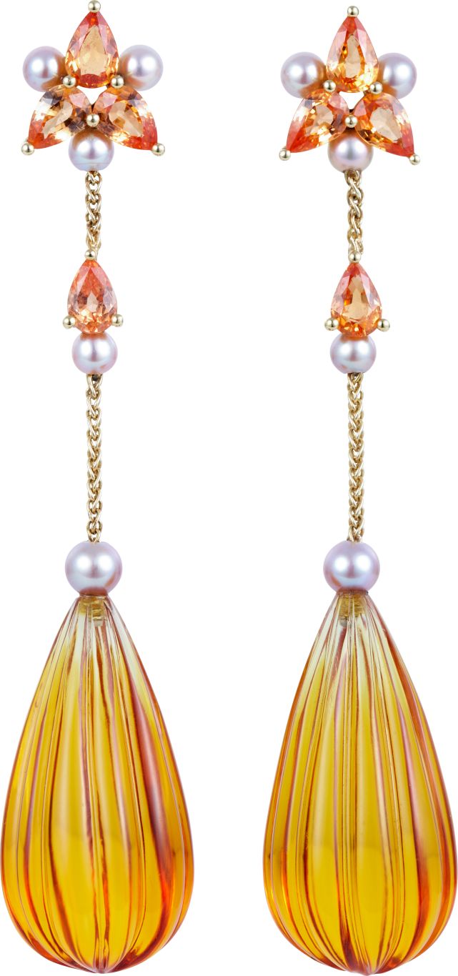Diamond earrings PNG image    图片编号:6709
