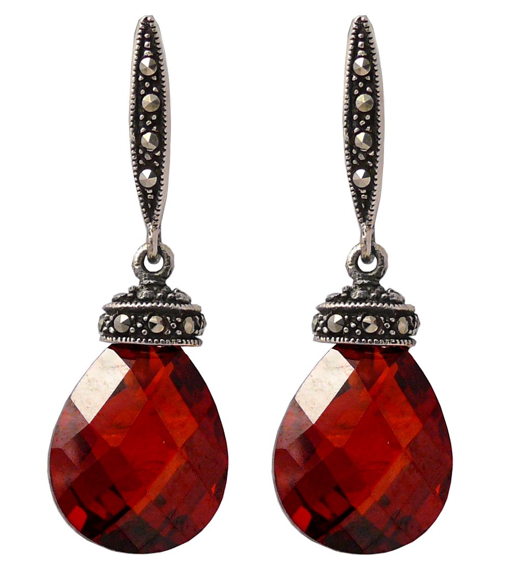 Diamond earrings PNG image    图片编号:6820