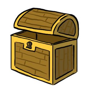 Treasure chest PNG    图片编号:56574