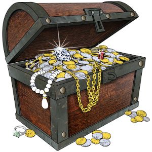 Treasure chest PNG    图片编号:56585