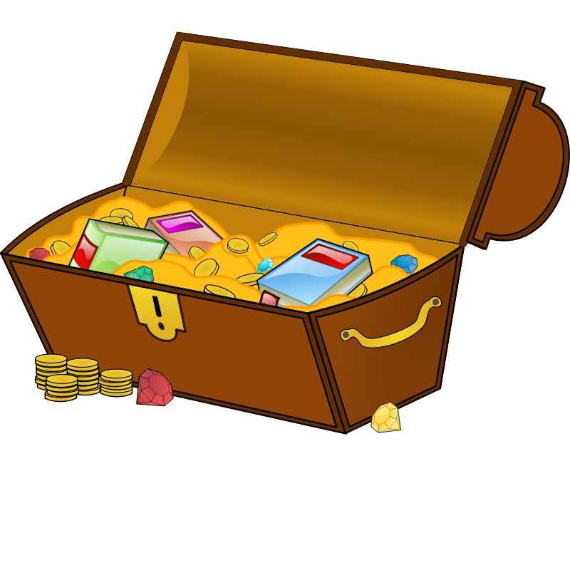 Treasure chest PNG    图片编号:56590