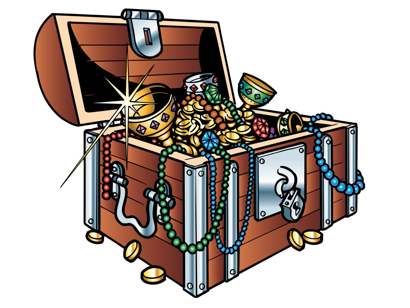 Treasure chest PNG    图片编号:56598