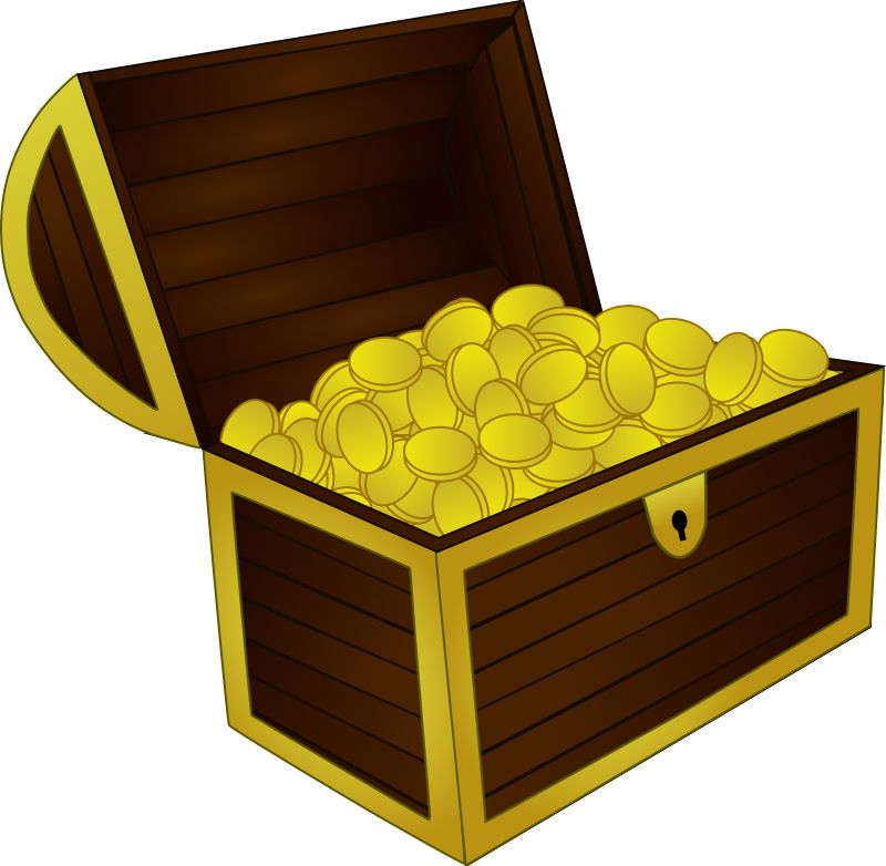 Treasure chest PNG    图片编号:56619