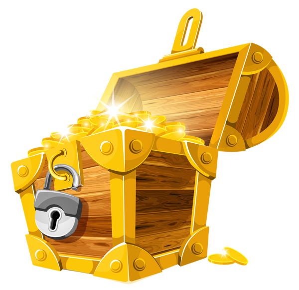 Treasure chest PNG    图片编号:56525