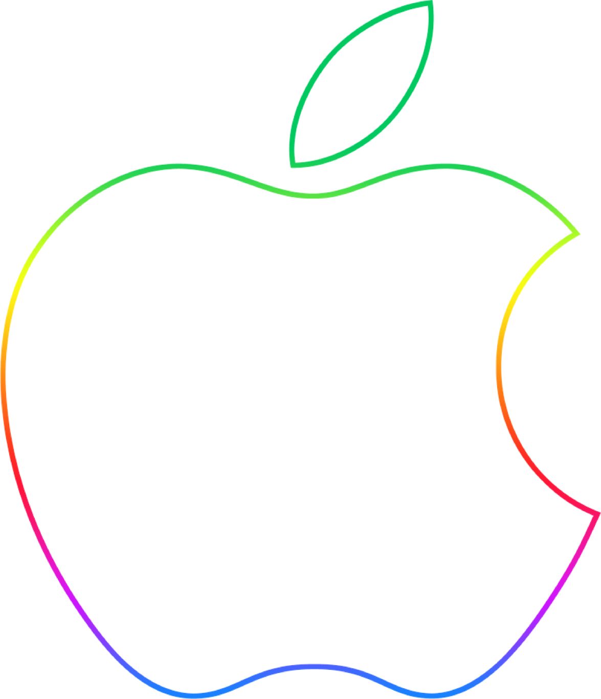 Apple logo PNG    图片编号:19693