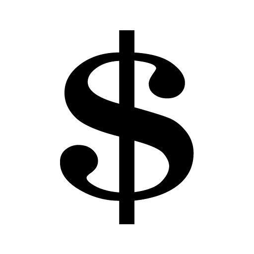 Dollar logo PNG    图片编号:21509