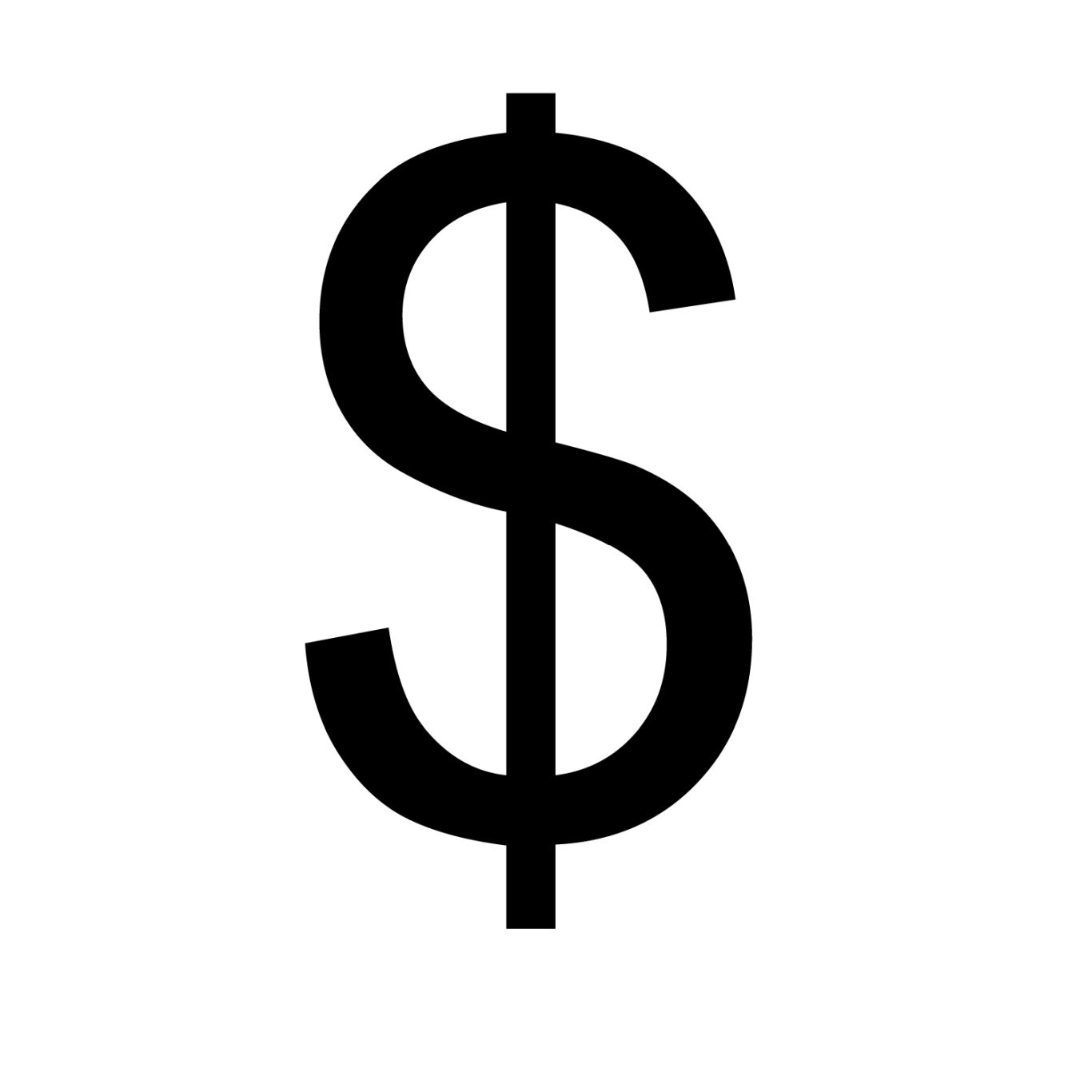 Dollar icon PNG    图片编号:21524