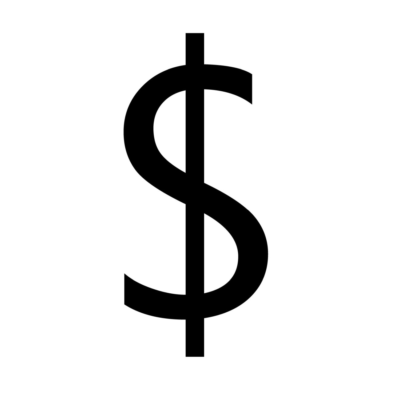 Dollar sign PNG    图片编号:21528