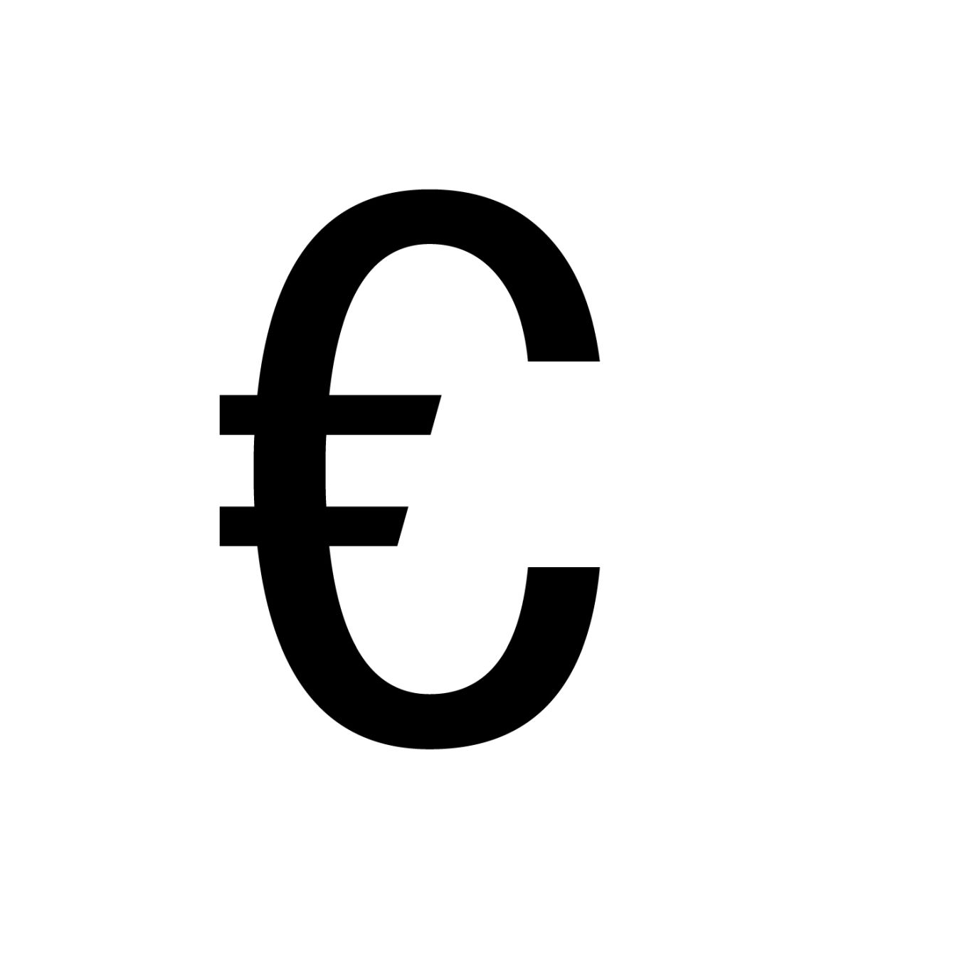 Euro sign PNG    图片编号:21565
