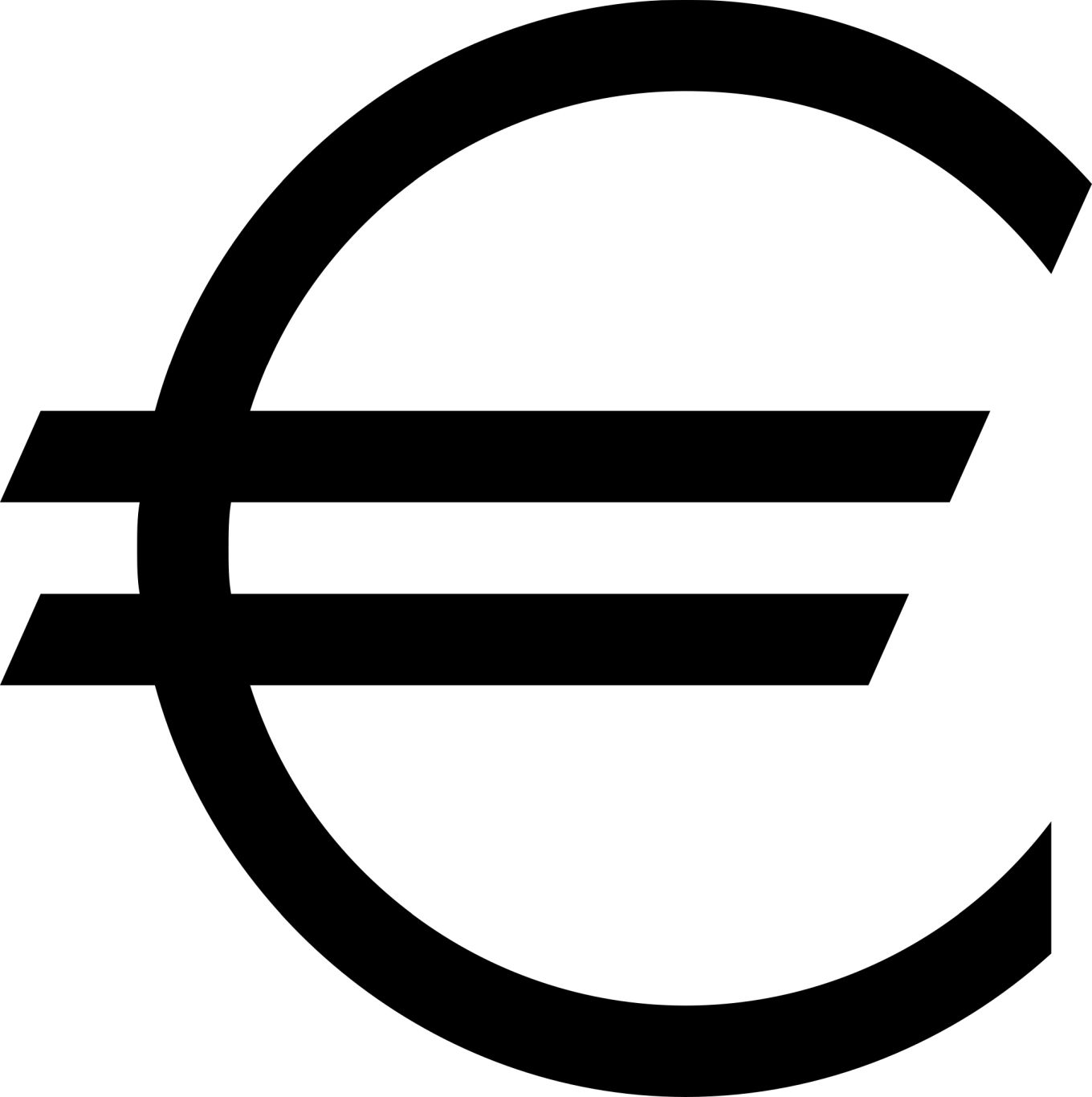 Euro sign PNG    图片编号:21543