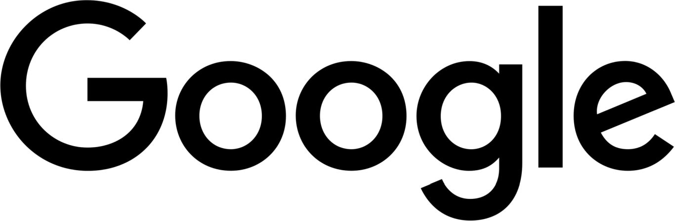Google black logo PNG    图片编号:19624