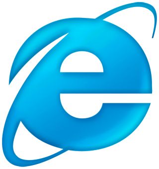 Internet Explorer logo PNG    图片编号:25982