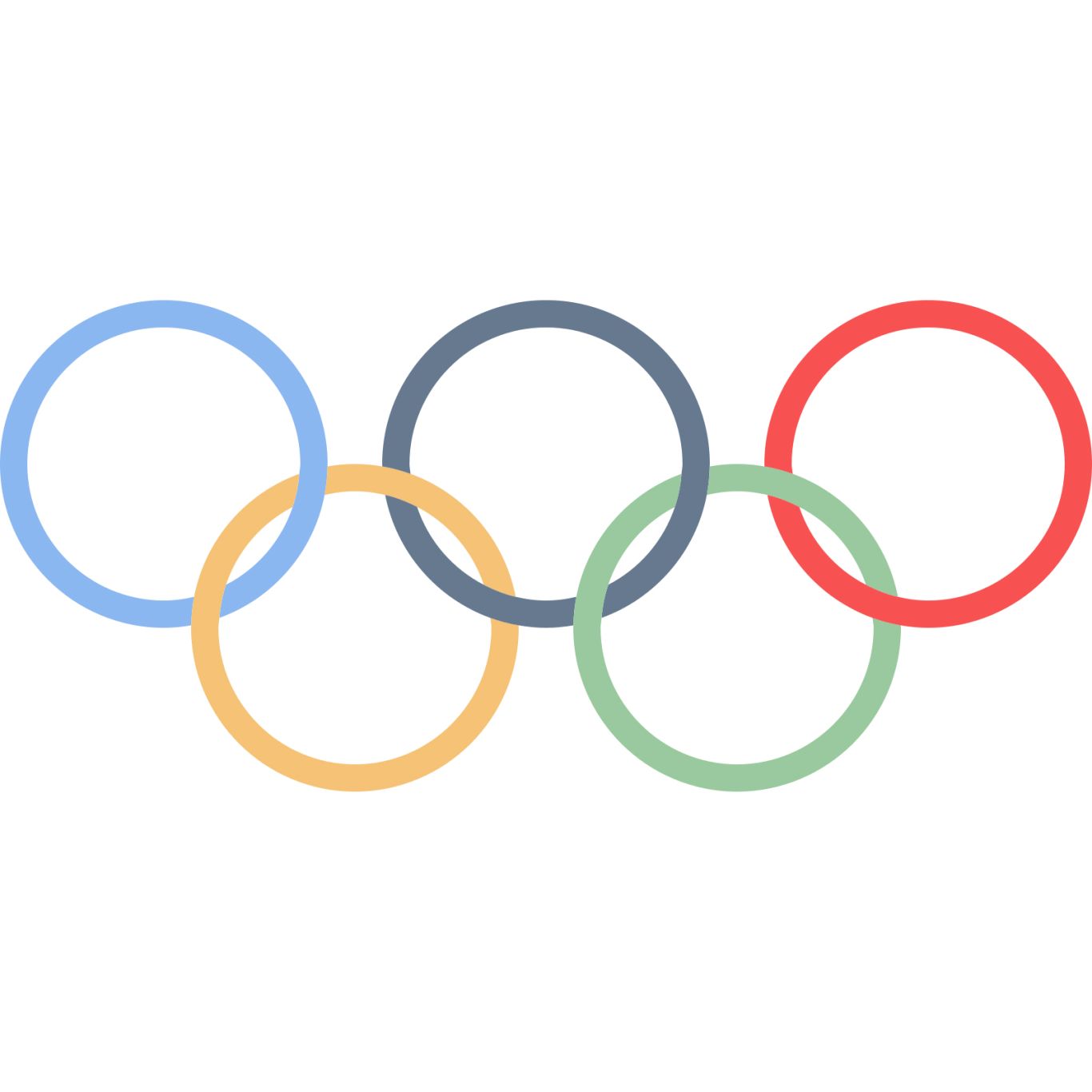 Olympic rings PNG    图片编号:27035