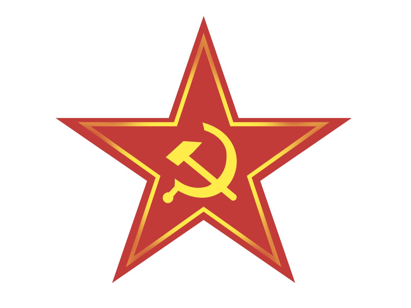 Red star PNG    图片编号:26302