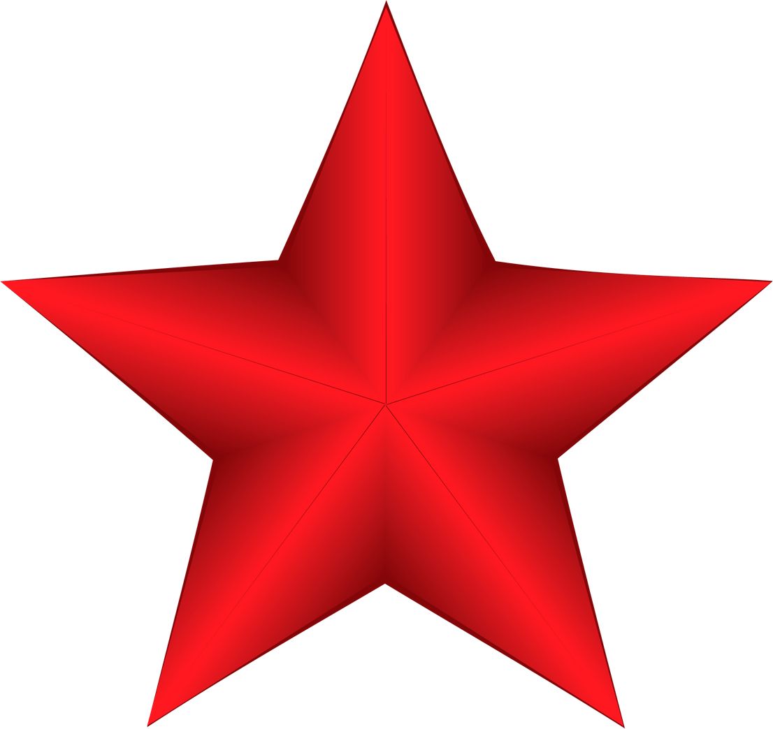Red star PNG    图片编号:26287