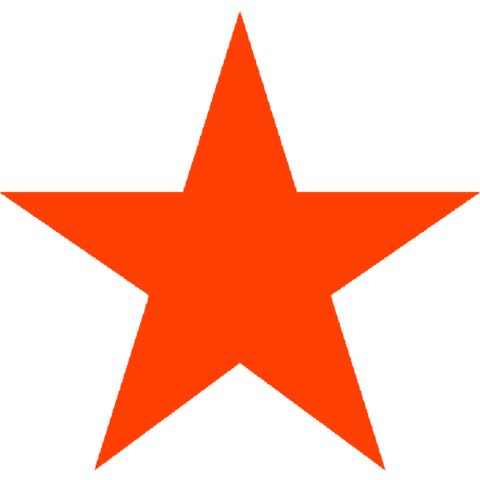 Red star PNG    图片编号:26310