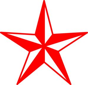 Red star PNG    图片编号:26313