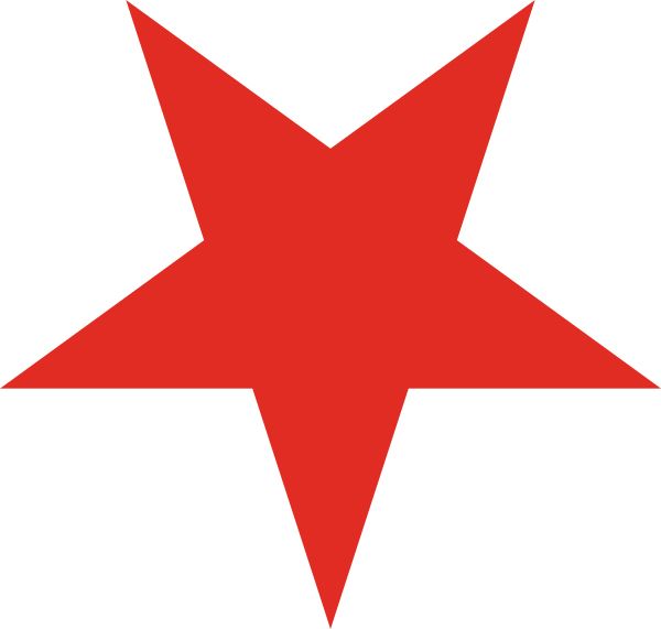 Red star PNG    图片编号:26318