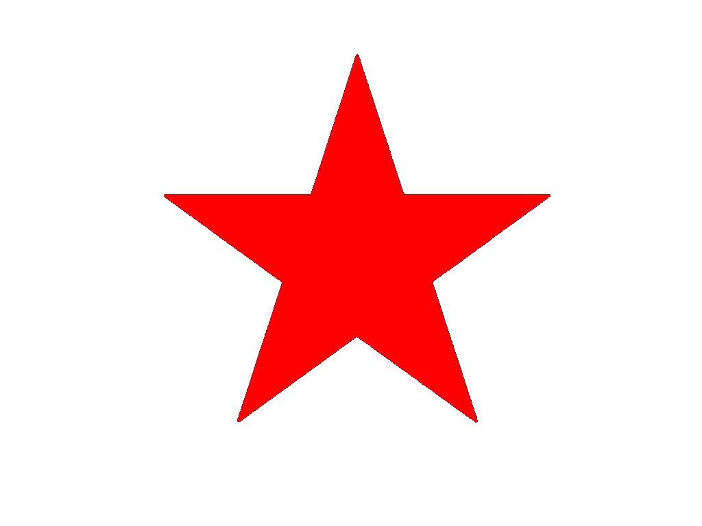 Red star PNG    图片编号:26320