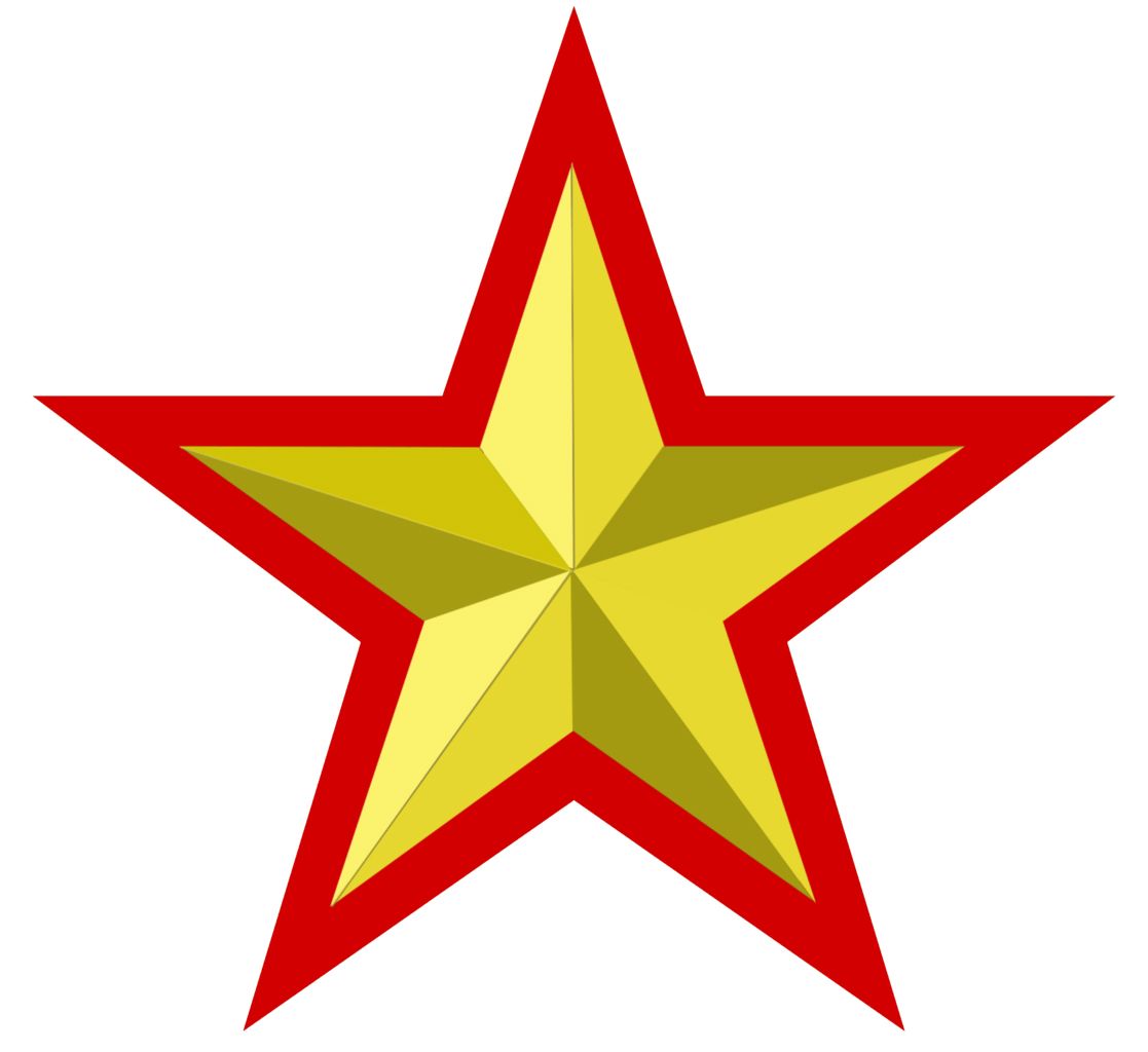 Red star PNG    图片编号:26293