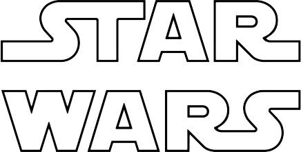 Star wars logo PNG    图片编号:28263
