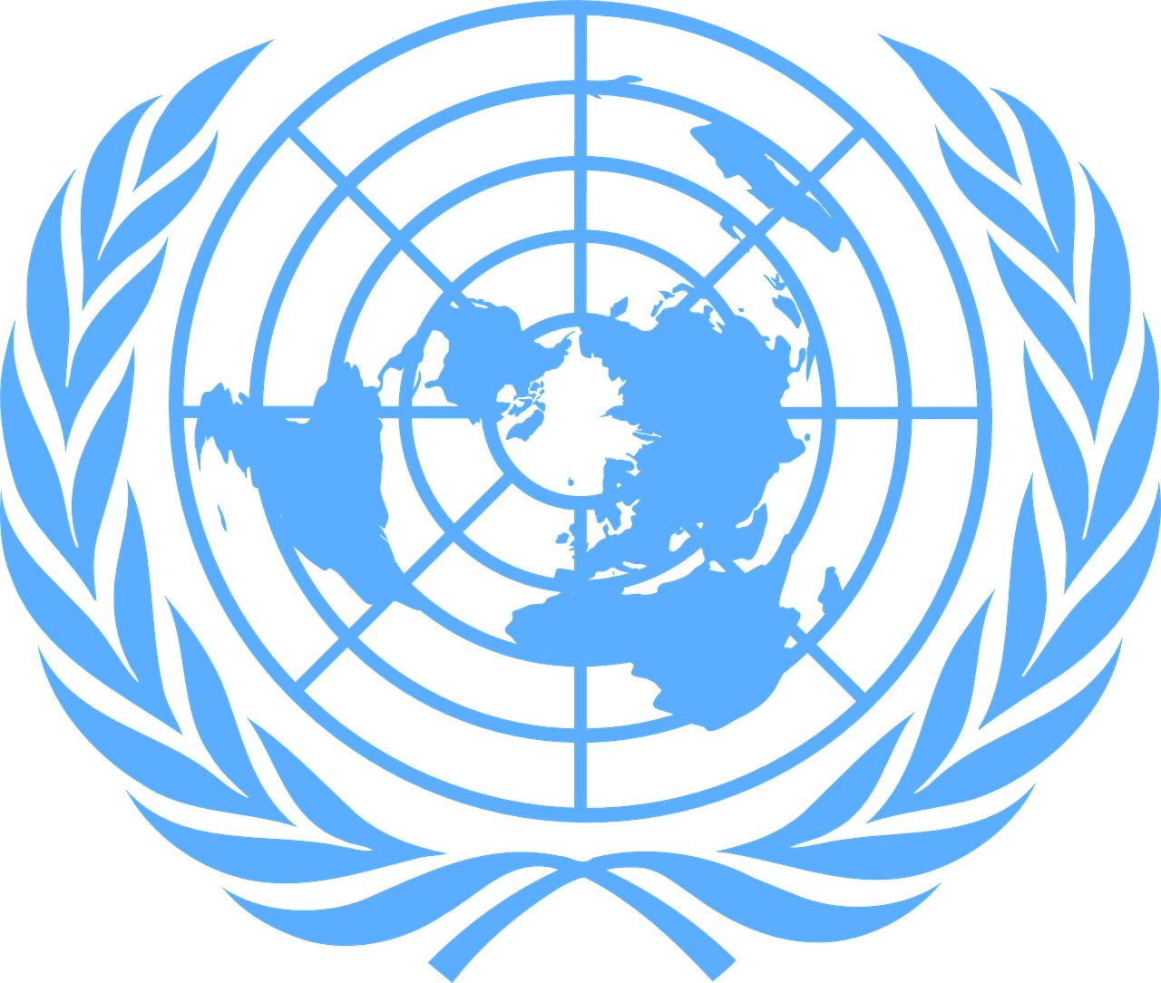 United Nations logo PNG, UN logo PNG    图片编号:76484
