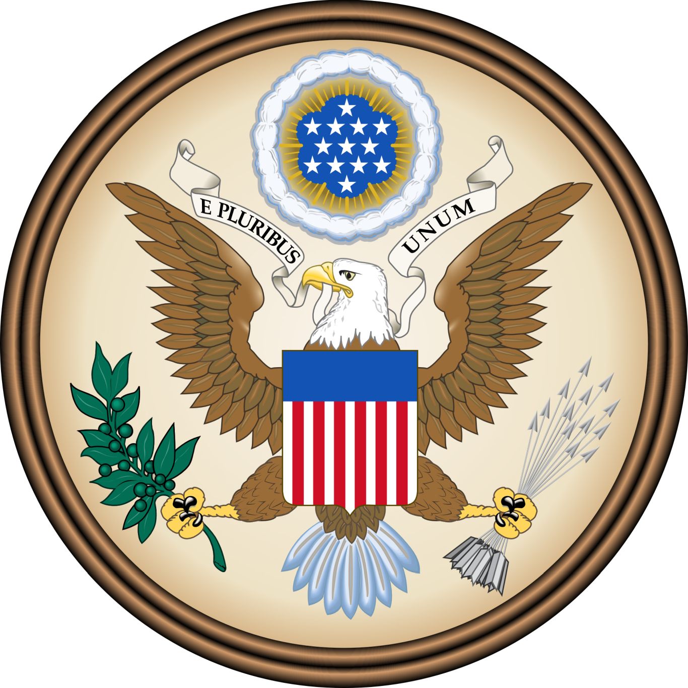 USA Coat of arms PNG    图片编号:21923
