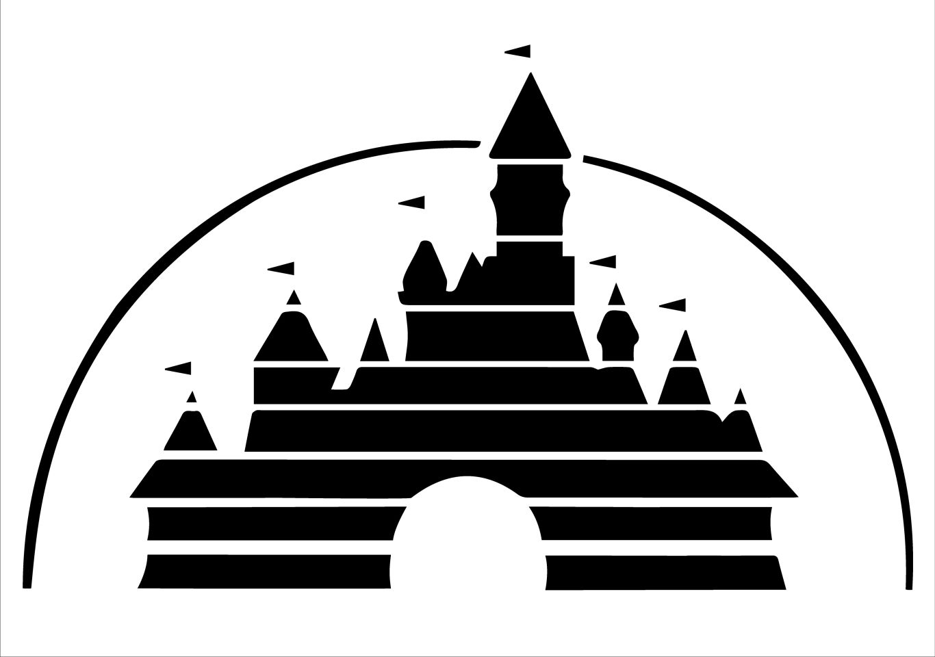 Walt Disney logo PNG    图片编号:57567