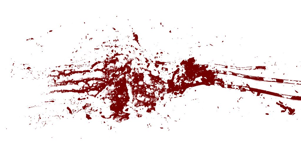 Blood splashes PNG image    图片编号:6089
