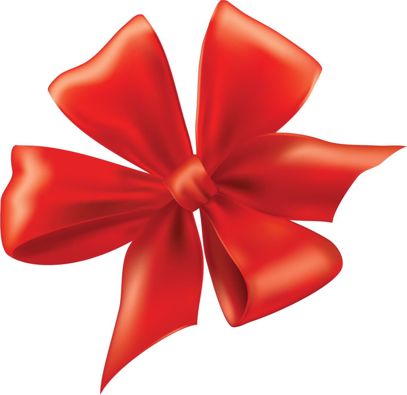 red ribbon bow PNG    图片编号:100621
