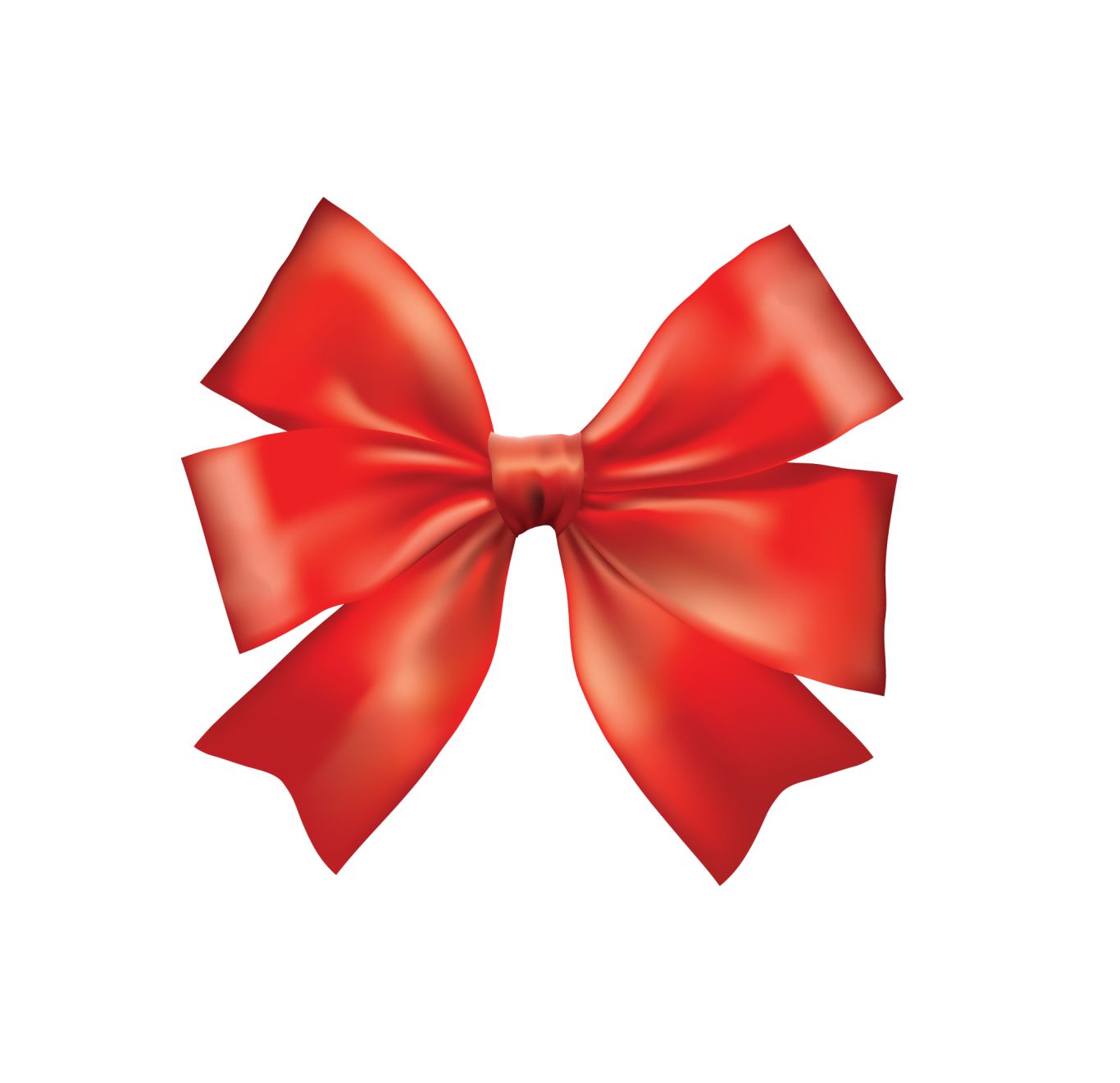 red ribbon bow PNG    图片编号:100625
