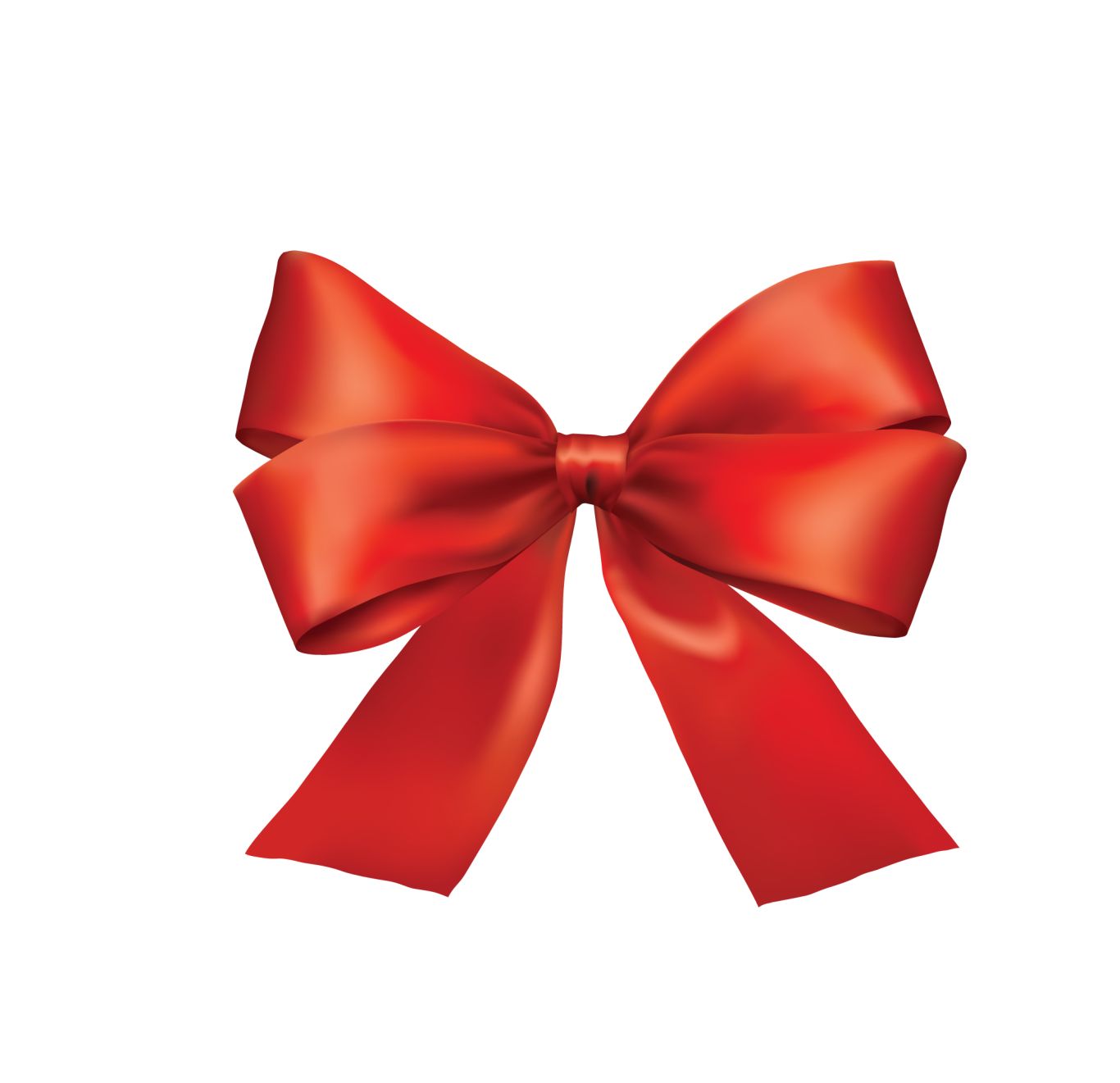 red ribbon bow PNG    图片编号:100626
