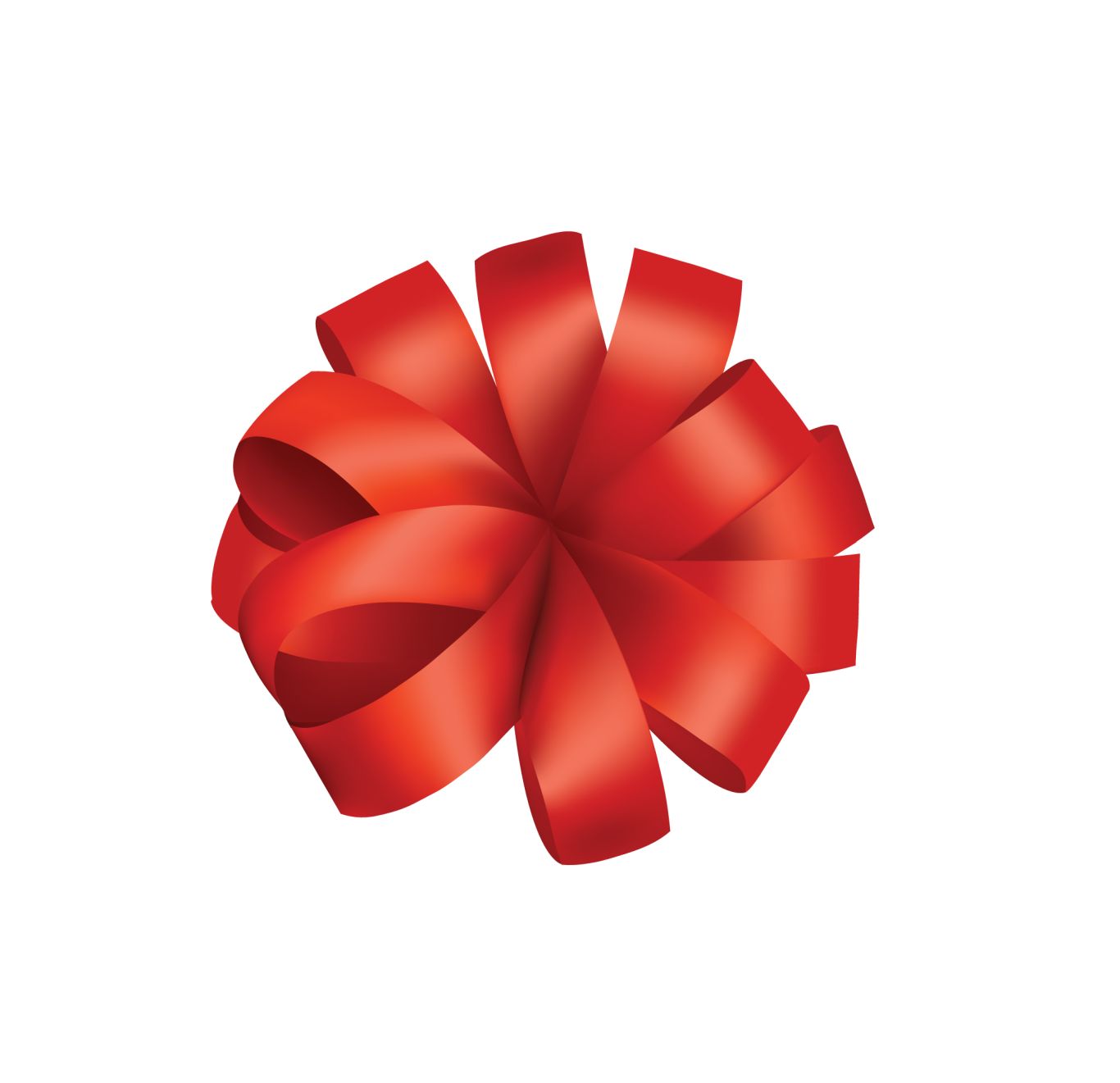 red ribbon bow PNG    图片编号:100627