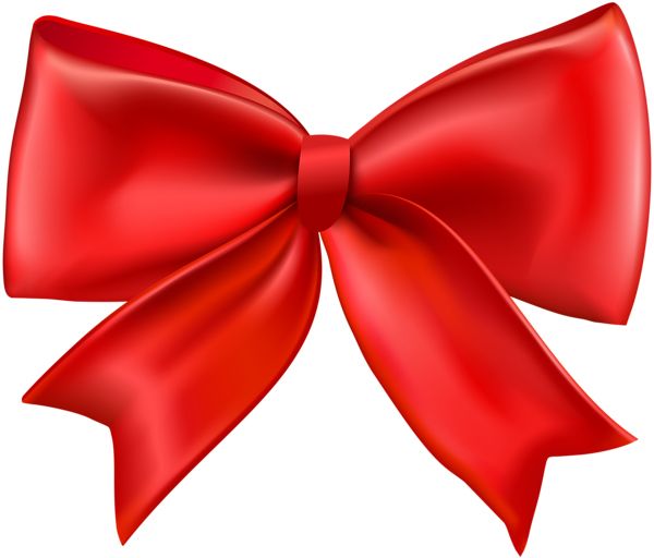 red ribbon bow PNG    图片编号:100646