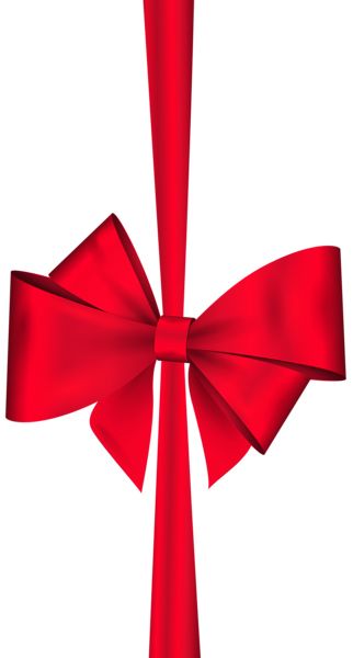 red ribbon bow PNG    图片编号:100650