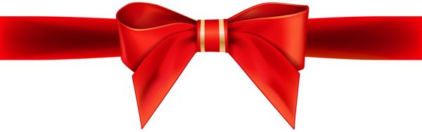 red ribbon bow PNG    图片编号:100652