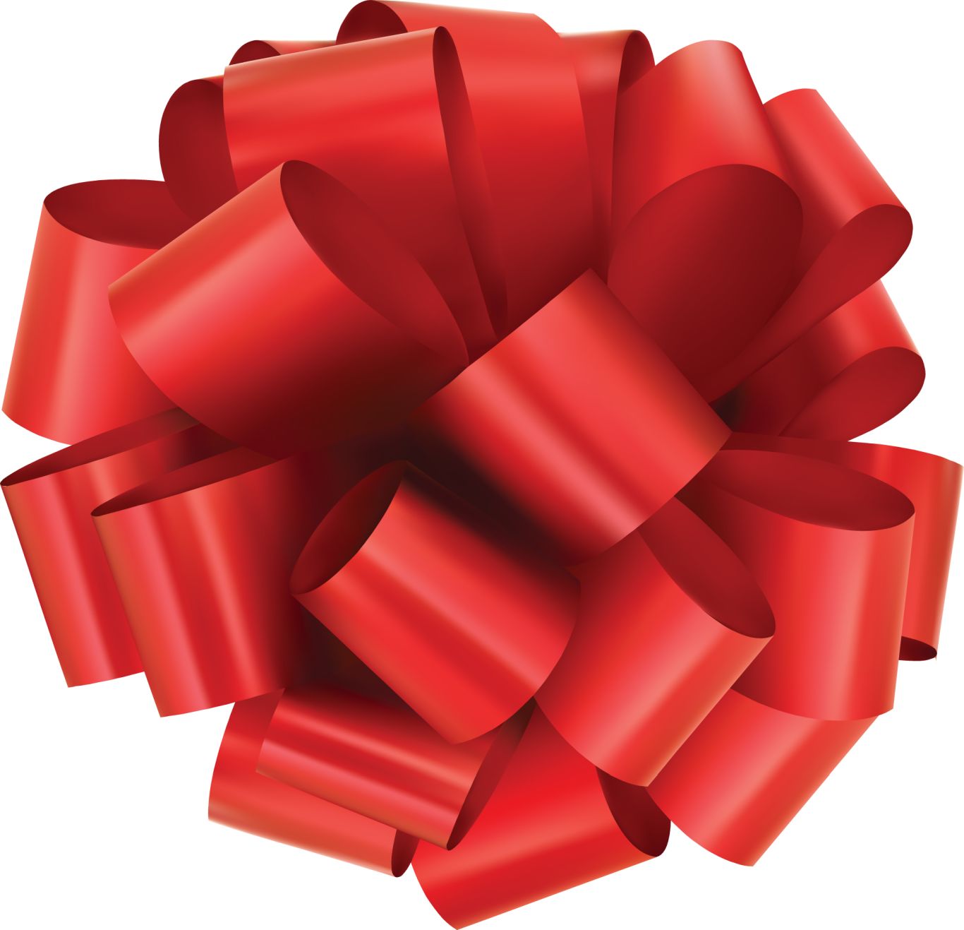 red ribbon bow PNG    图片编号:100665