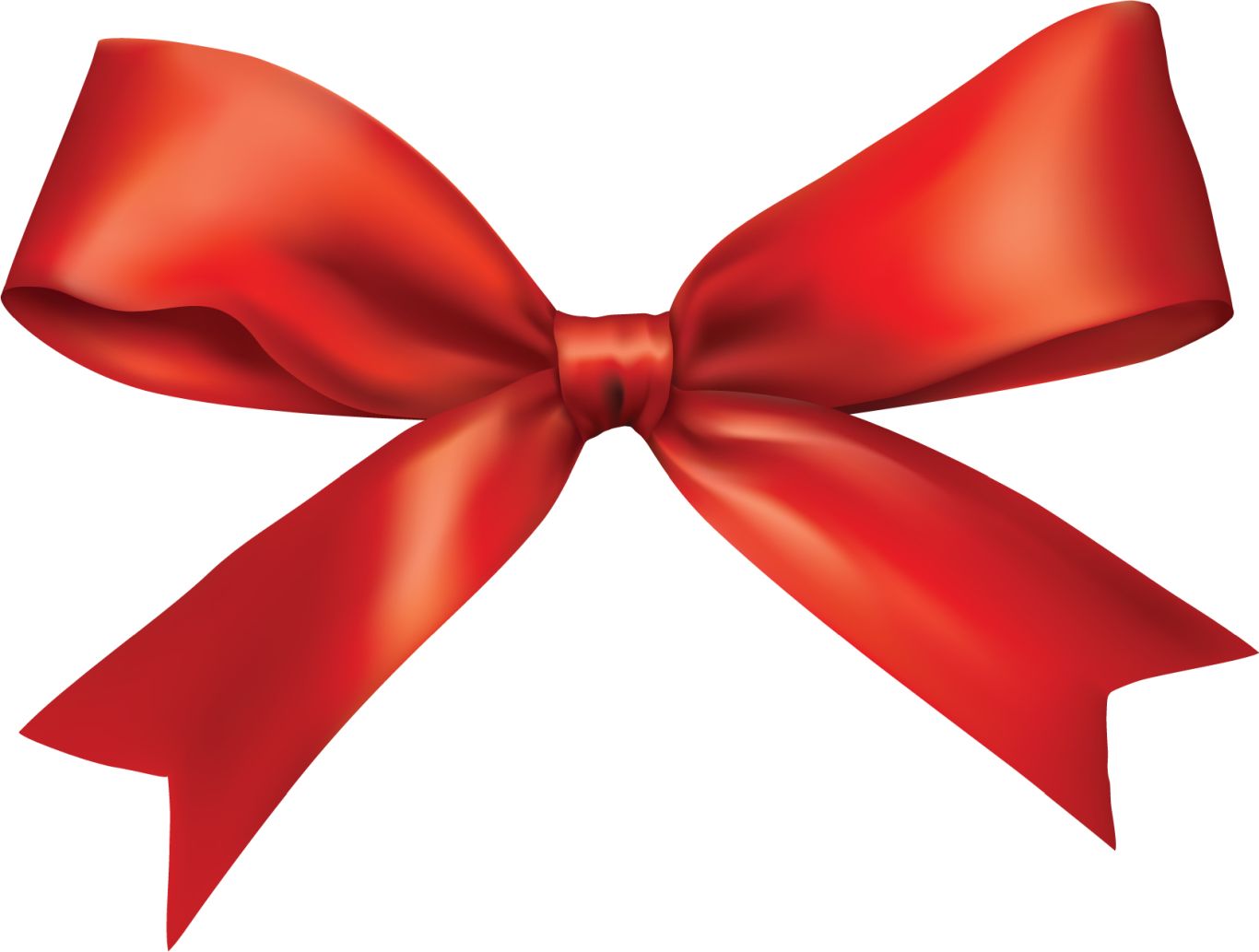 red ribbon bow PNG    图片编号:100669