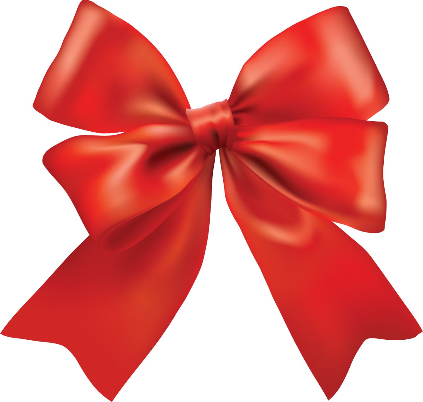 red ribbon bow PNG    图片编号:100672