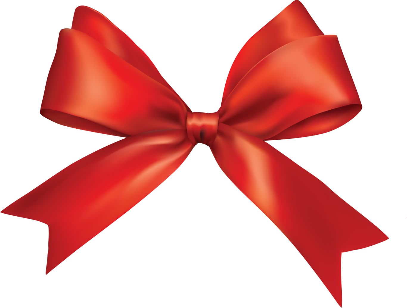 red ribbon bow PNG    图片编号:100673