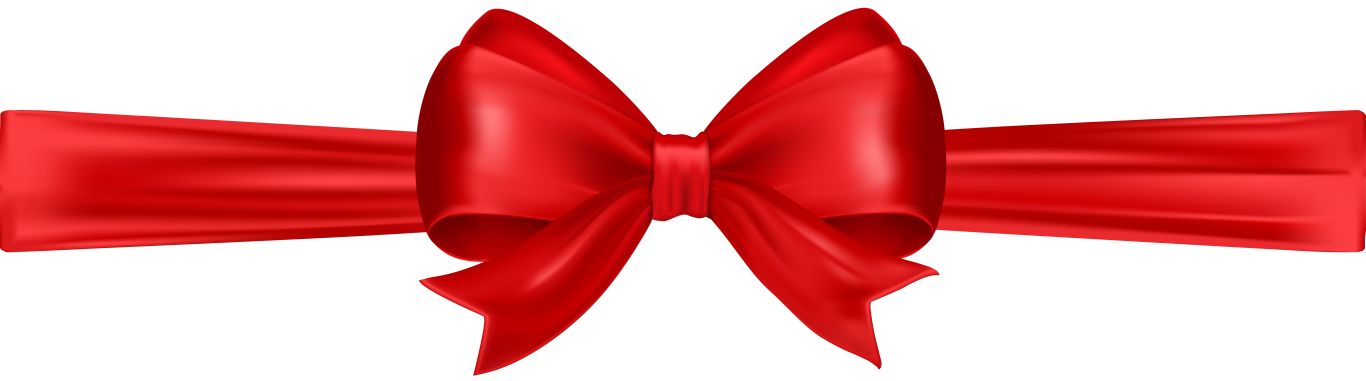 red ribbon bow PNG    图片编号:100692