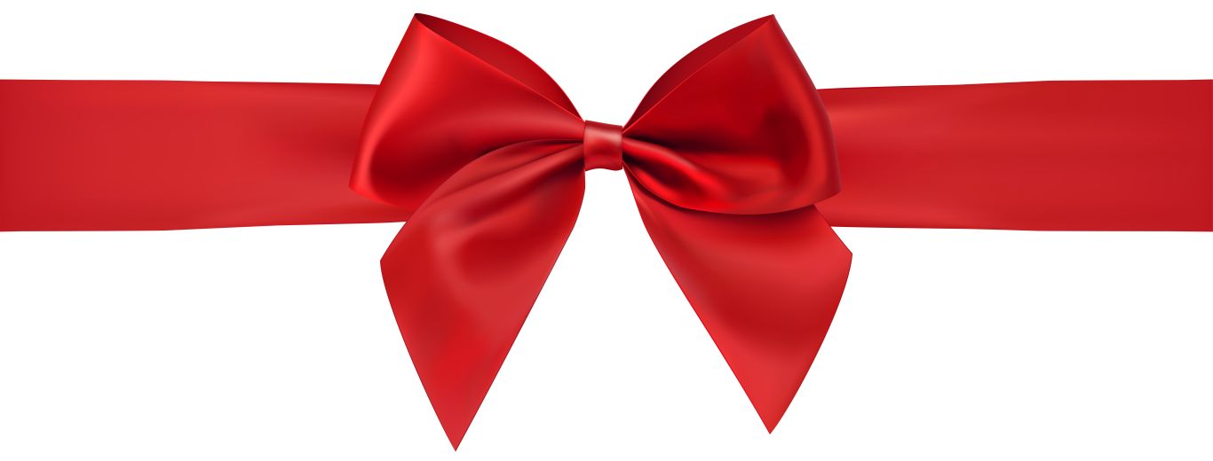 red ribbon bow PNG    图片编号:100693