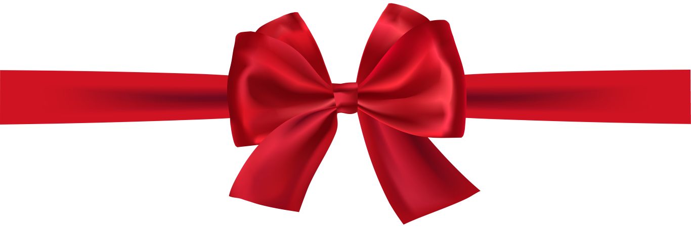 red ribbon bow PNG    图片编号:100697