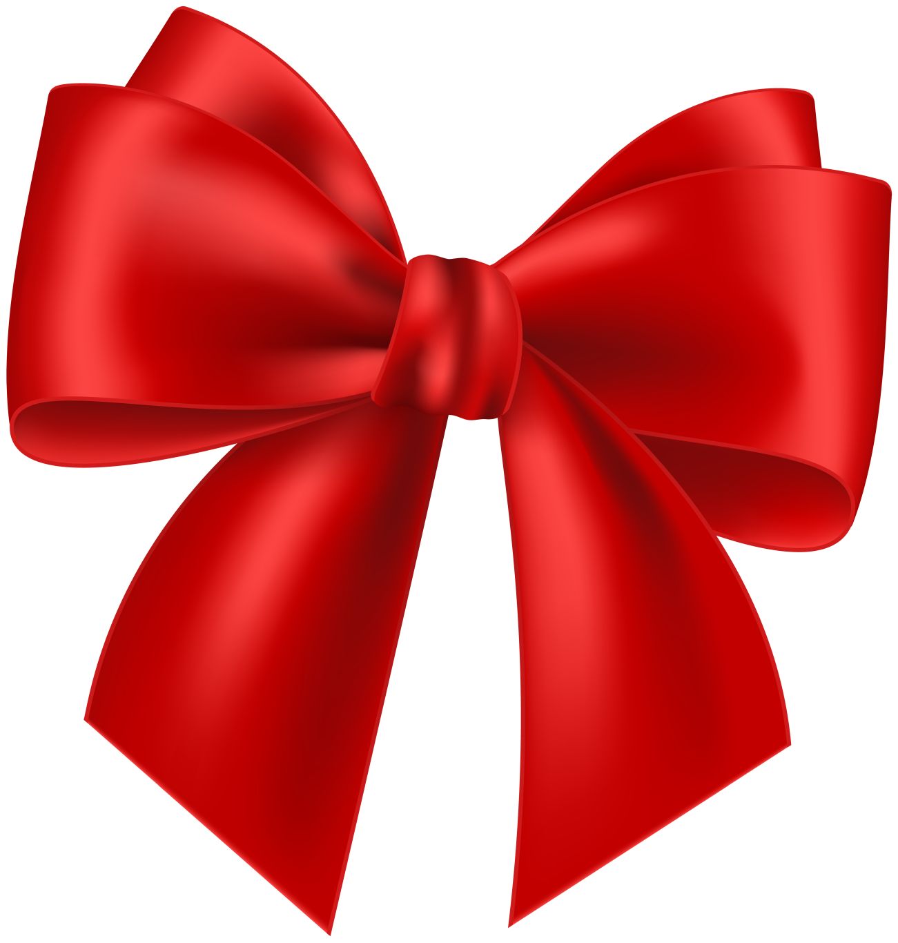 red ribbon bow PNG    图片编号:100699