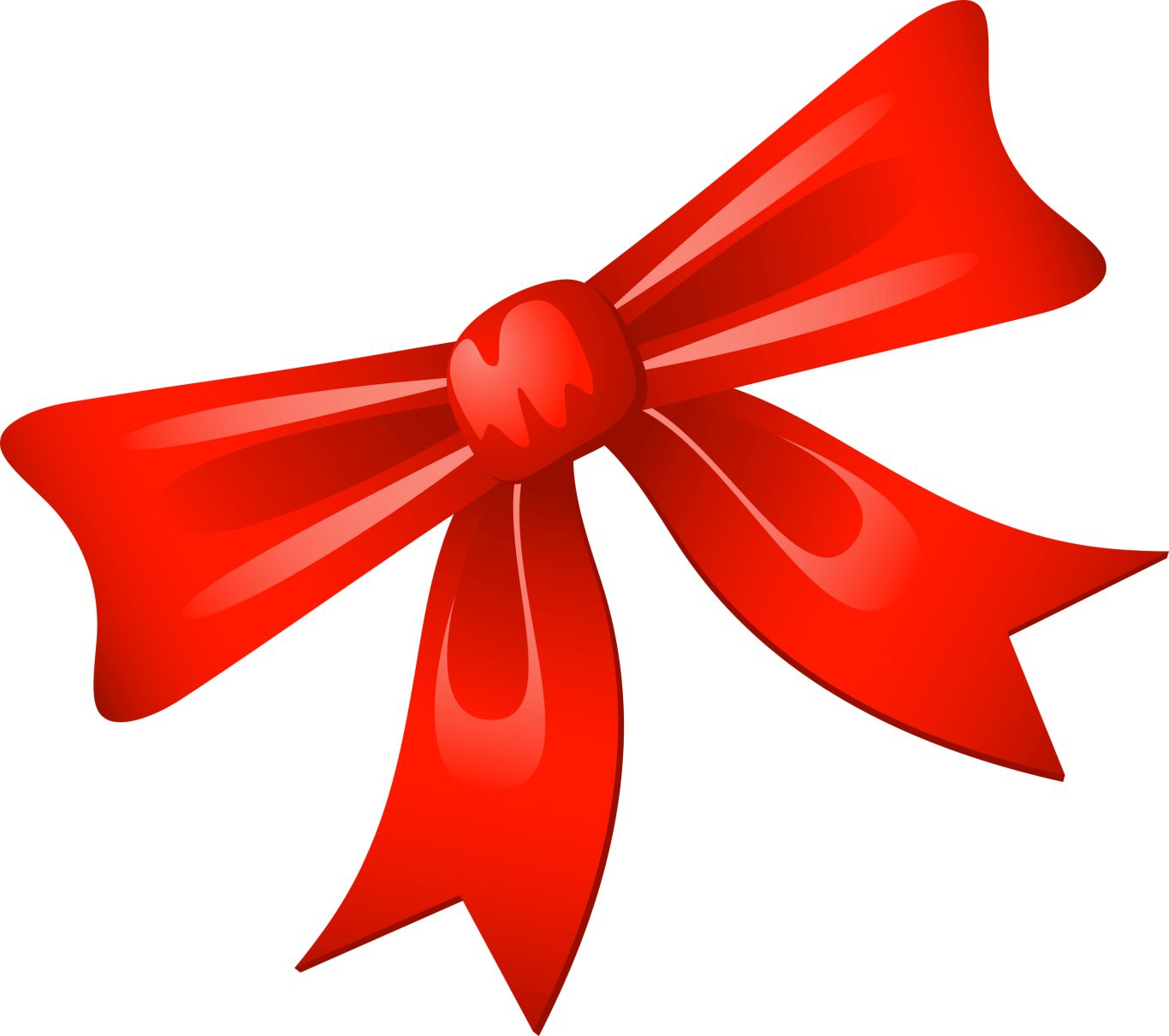Red bow PNG image    图片编号:10100