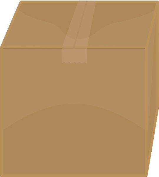 Cardboard box PNG    图片编号:33477