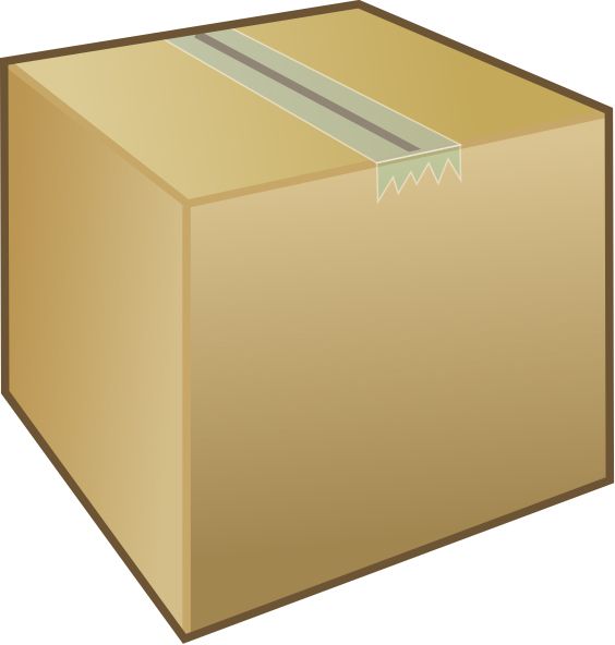 Cardboard box PNG    图片编号:33481