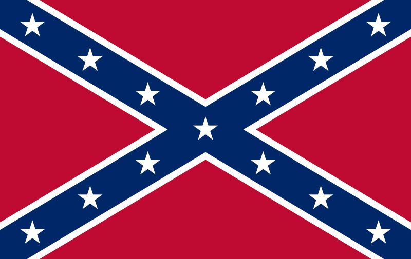 Flag Confederate PNG    图片编号:71938