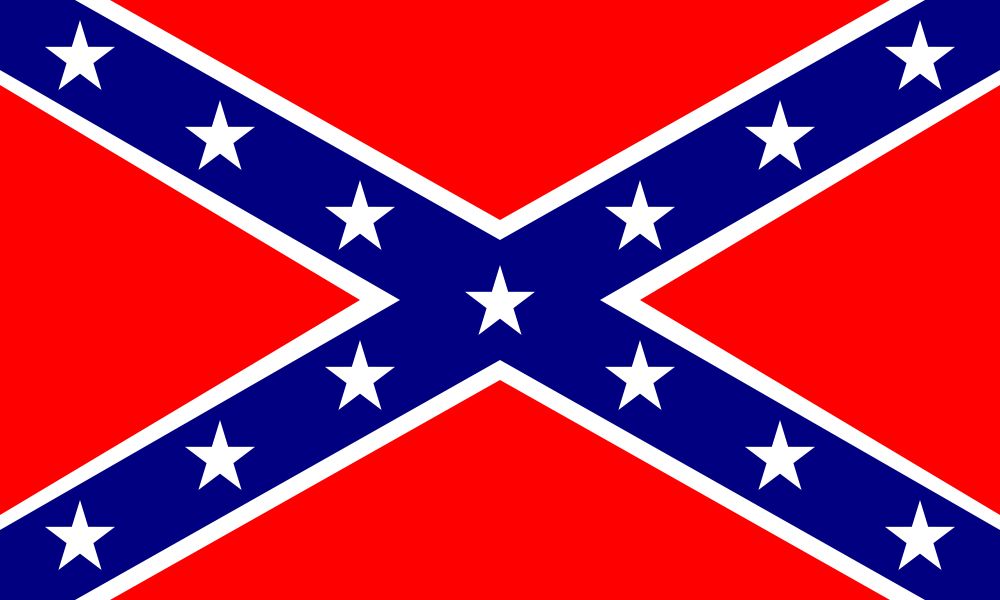 Flag Confederate PNG    图片编号:71949